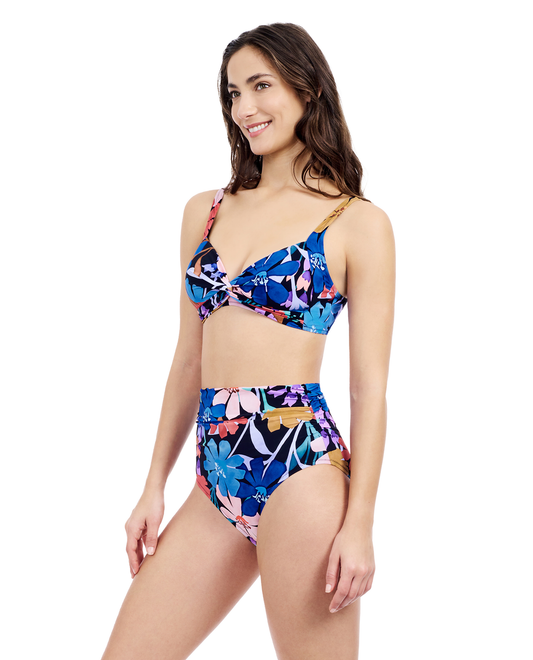 Profile By Gottex Melody Sweetheart Bikini Bra | Profile Melody Black Multi