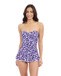 Juliette Bandeau Swimdress One Piece Swimsuit
