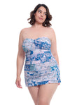 Karma Plus Size Bandeau Swimdress