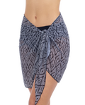 Plume Sarong Wrap Cover Up Skirt