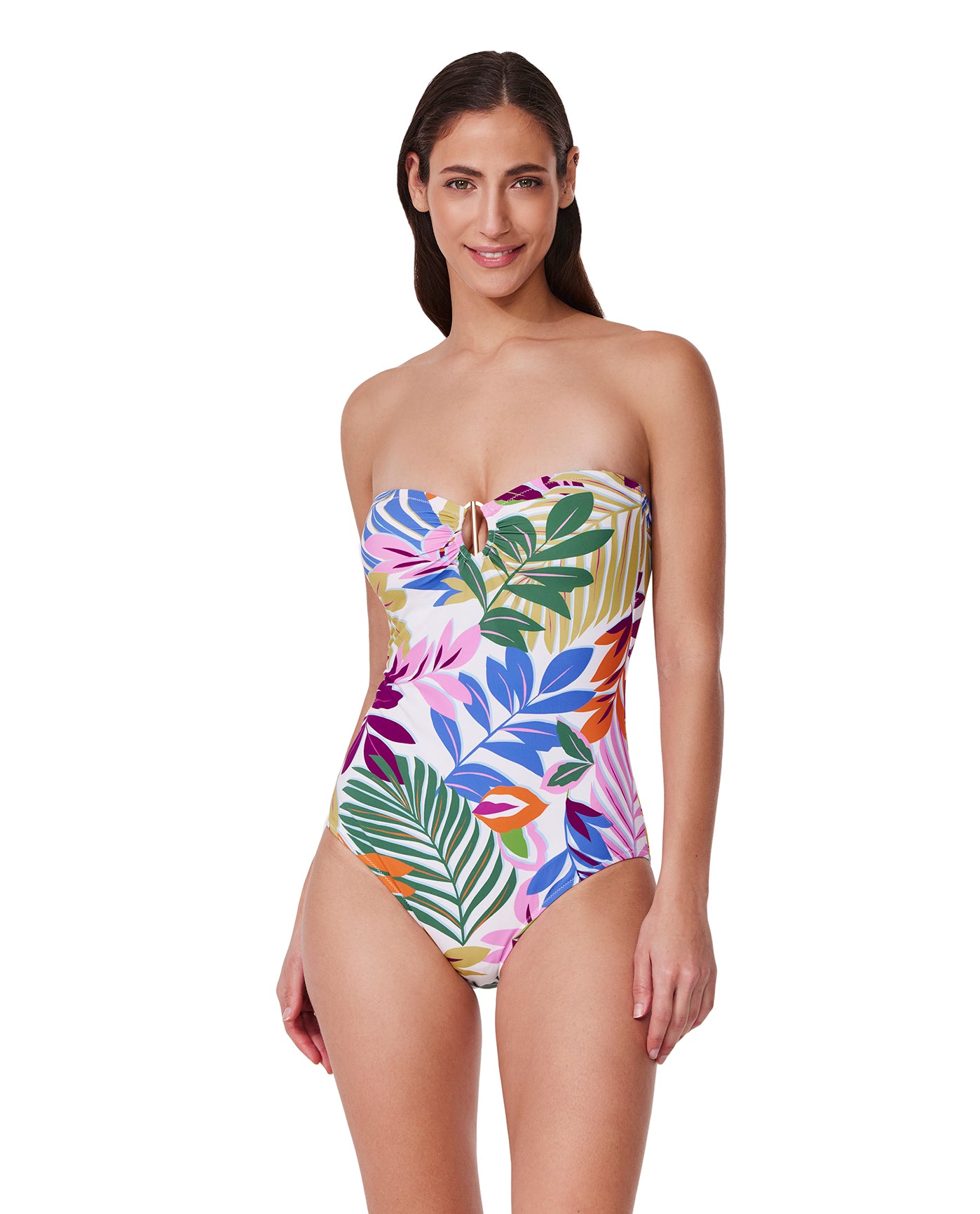 Costa Del Sol Bandeau One Piece |Costa-Multi
