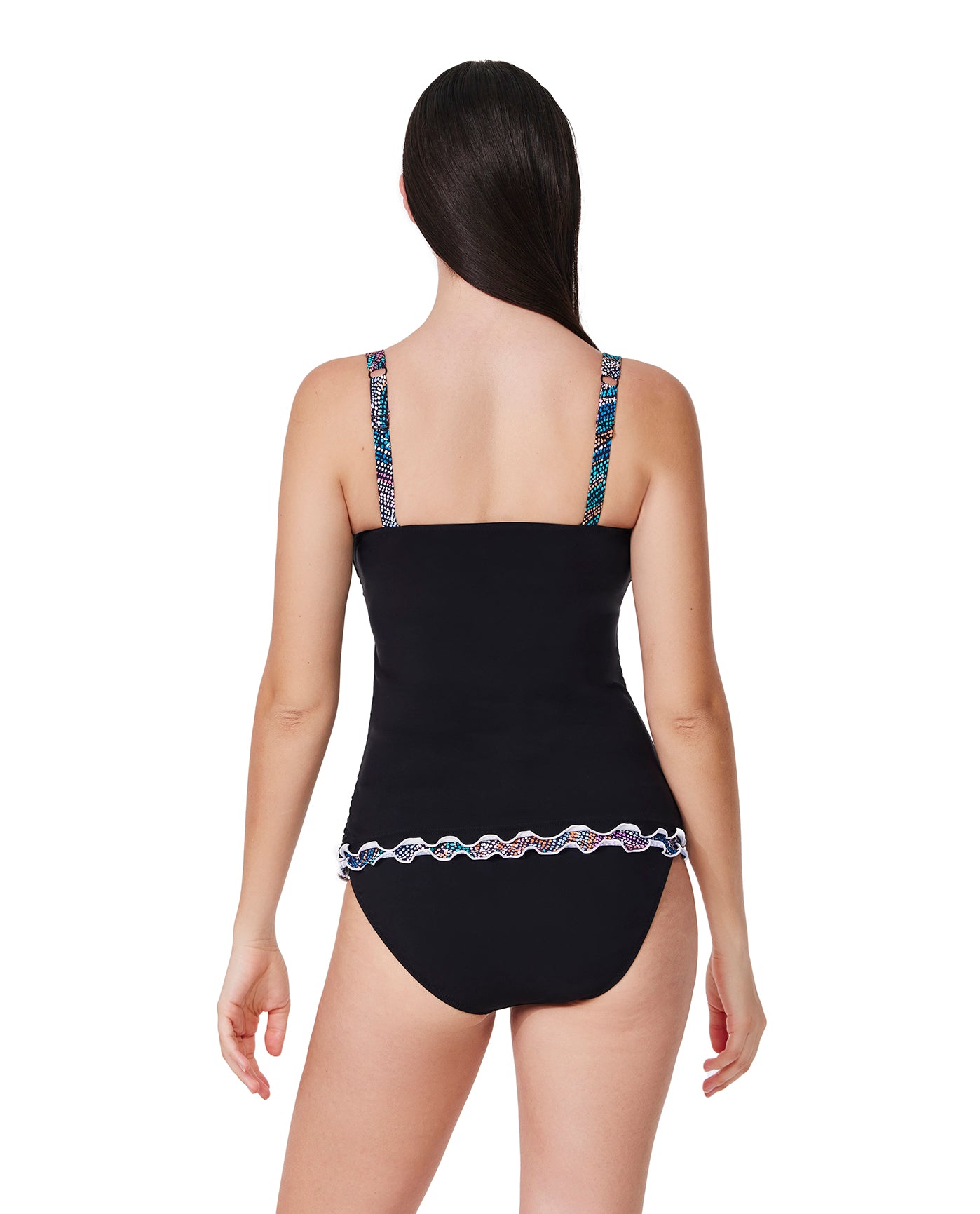 Layla Tricolore E-Cup Tankini Top