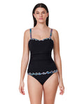 Layla Tricolore D-Cup Tankini Top
