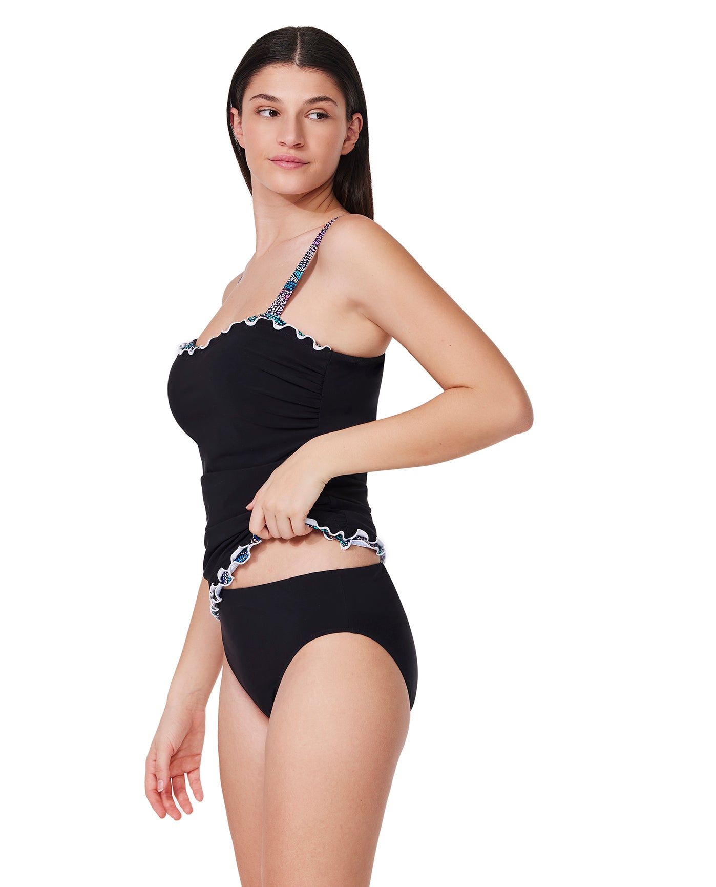 Layla Tricolore E-Cup Tankini Top