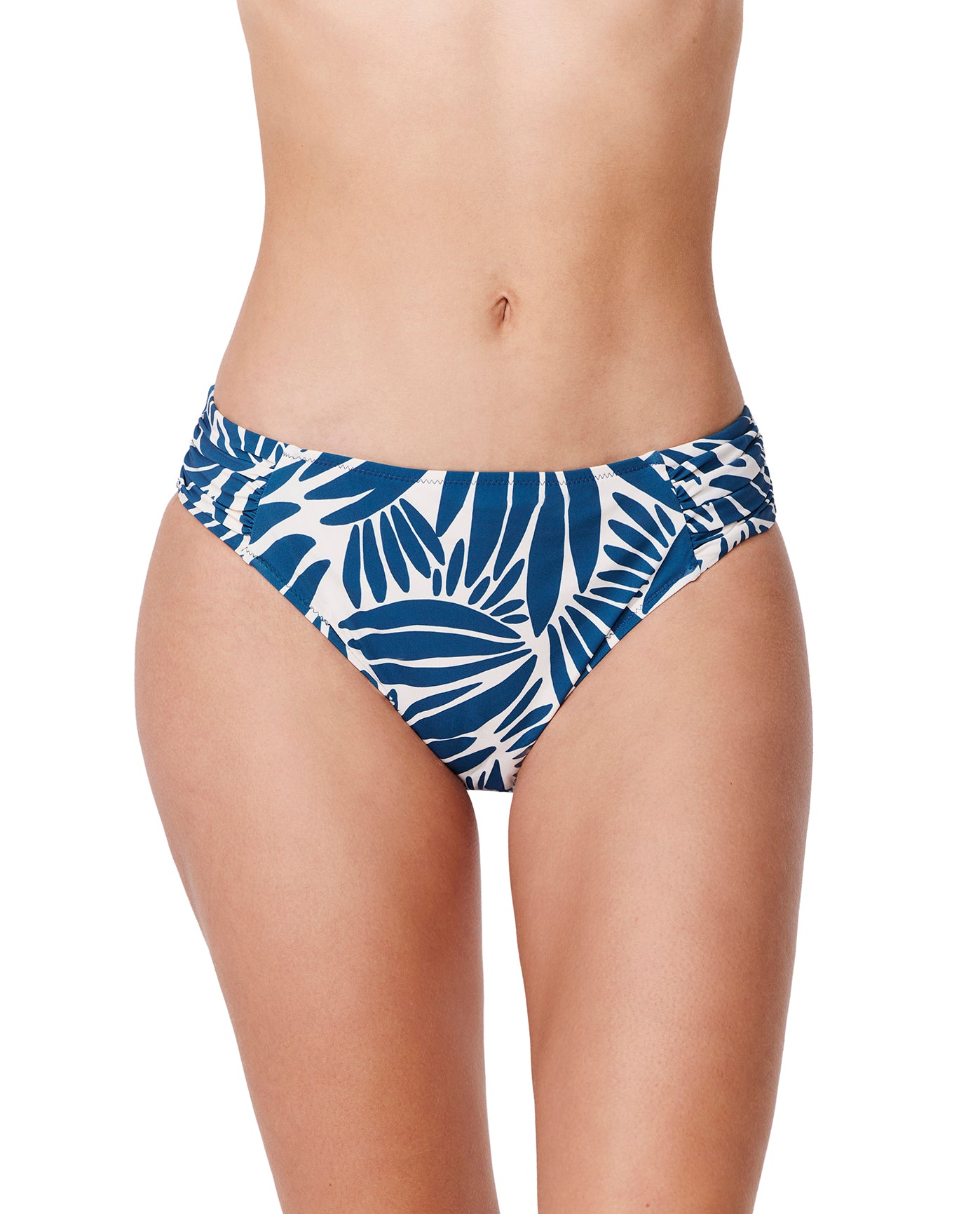 Comeback Mid Rise Swim Bottom -Petr/whi