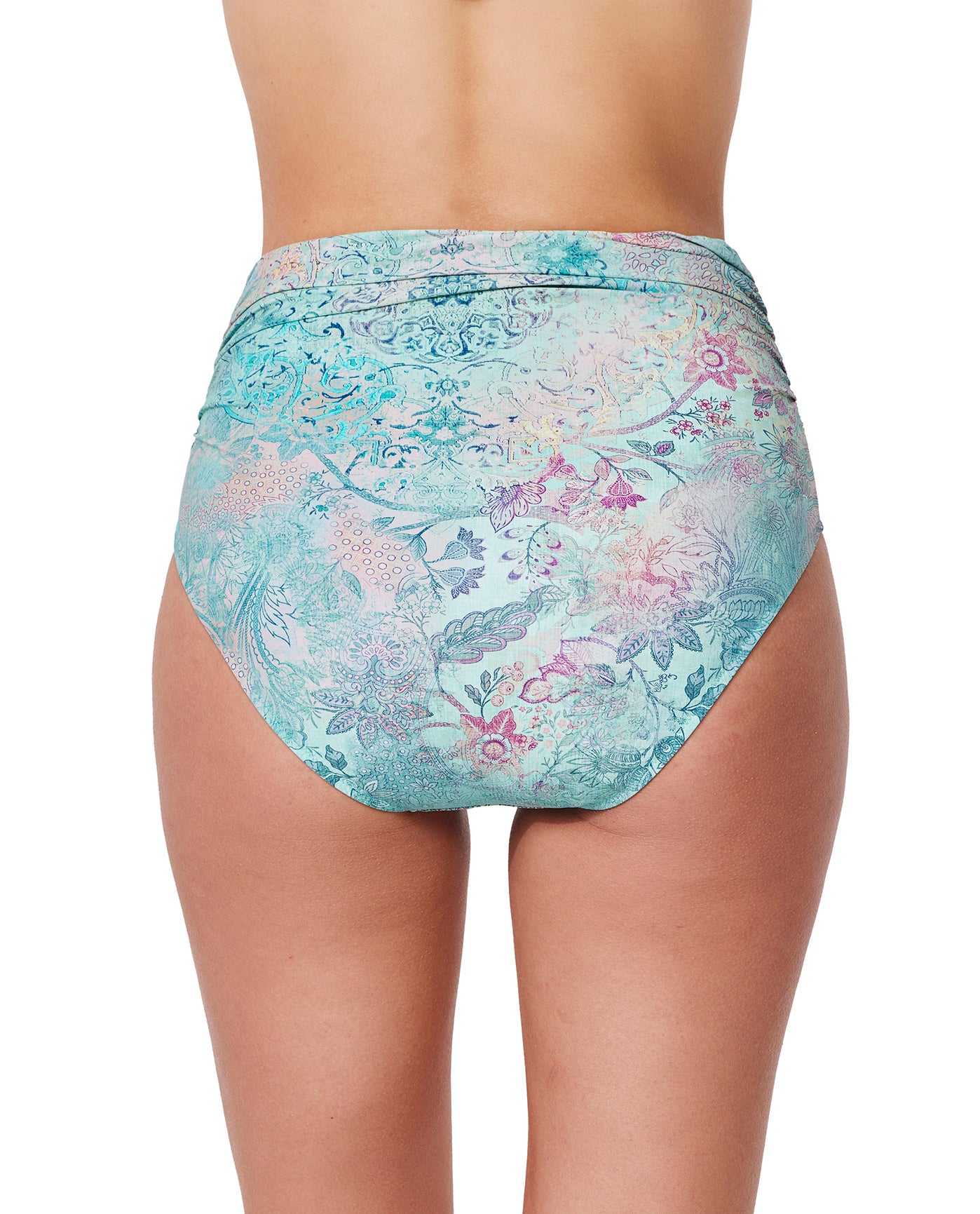 Bas de maillot de bain taille haute Souk - Tur/multi