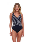 Embrace V-Neck Surplice One Piece