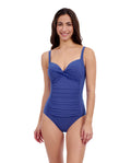 Tutti Frutti Twist Front One Piece Swimsuit - Royal