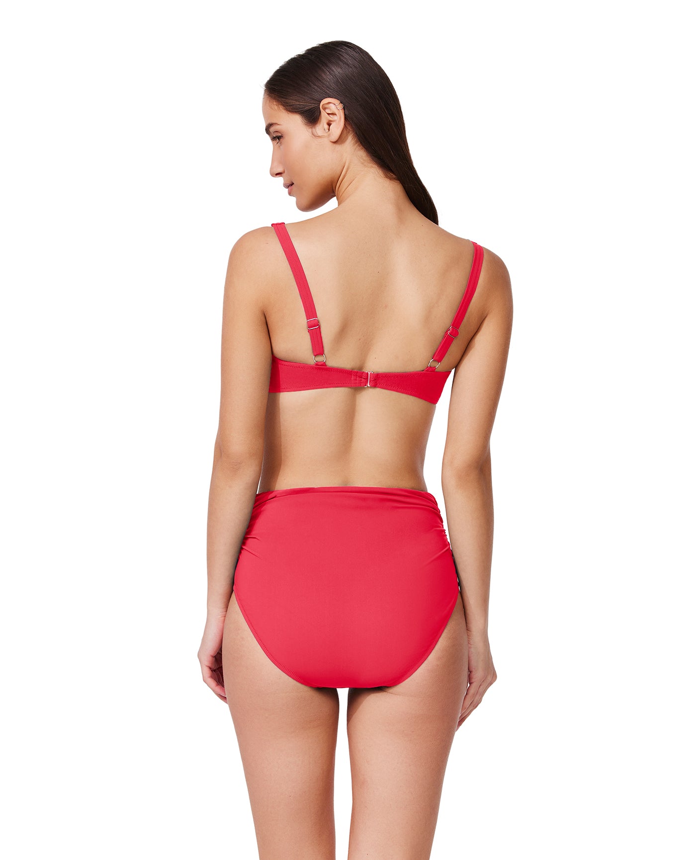 Tutti Frutti Fashion Underwire Bikini Top-Coral