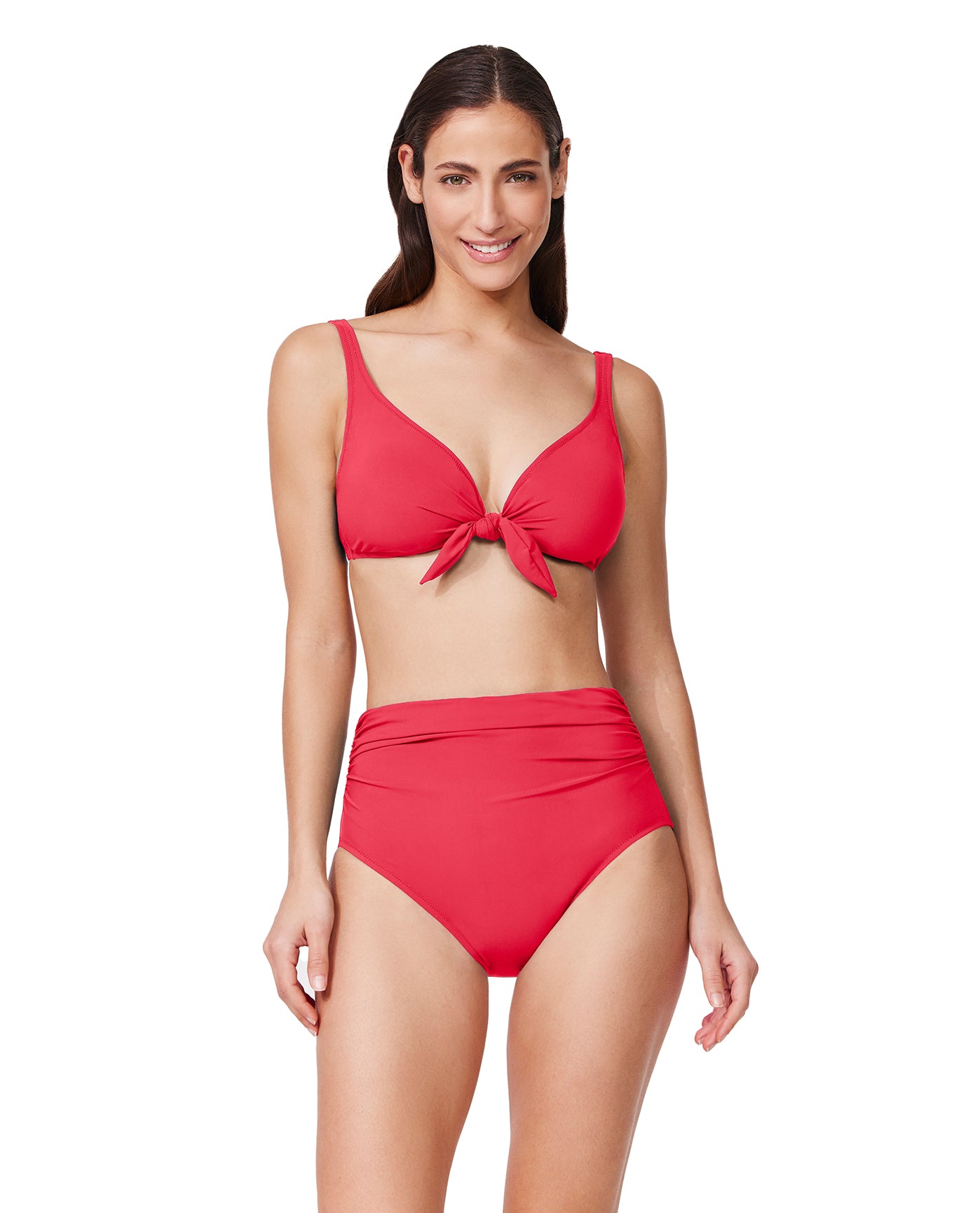 Tutti Frutti Fashion Underwire Bikini Top-Coral