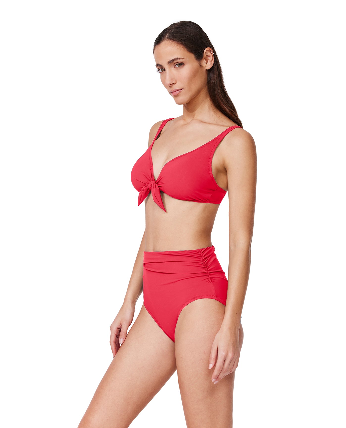 Tutti Frutti Fashion Underwire Bikini Top-Coral
