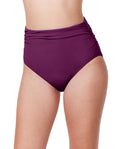 Tutti Frutti Shirred High Waist Swim Bottom