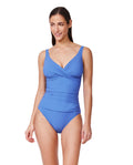 Maillot de bain une pièce Tutti Frutti à col en V torsadé sur le devant
