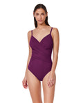 Maillot de bain une pièce cache-cœur Tutti Frutti à col en V