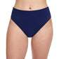 Front View Of Profile By Gottex Tutti Frutti Mid Rise Tankini Bottom | PROFILE TUTTI FRUTTI NAVY