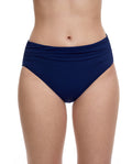 Tutti Frutti Shirred Mid Rise Swim Bottom