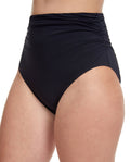 Tutti Frutti Shirred High Waist Swim Bottom
