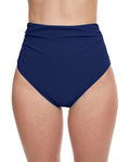 Tutti Frutti Shirred High Waist Swim Bottom