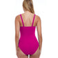 Back View Of Profile By Gottex Tutti Frutti D-Cup Underwire One Piece Swimsuit | PROFILE TUTTI FRUTTI VIOLET
