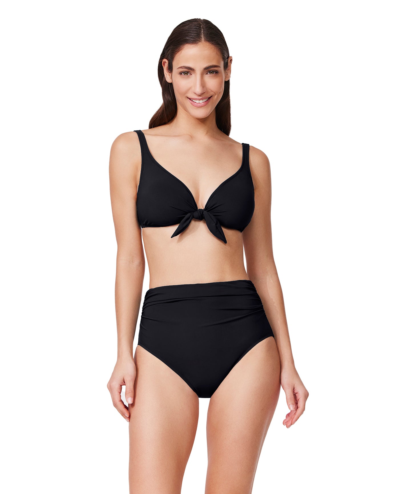 Tutti Frutti Underwire Tie Front Bikini Top