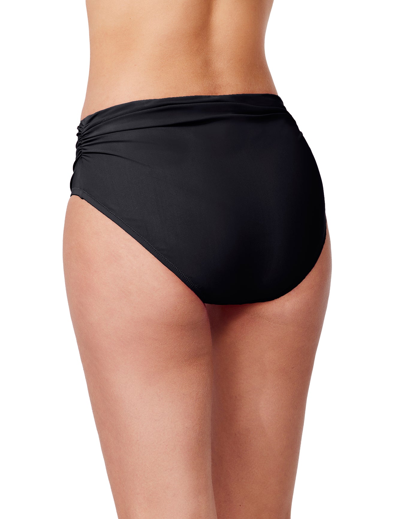 Tutti Frutti Shirred Mid Rise Swim Bottom