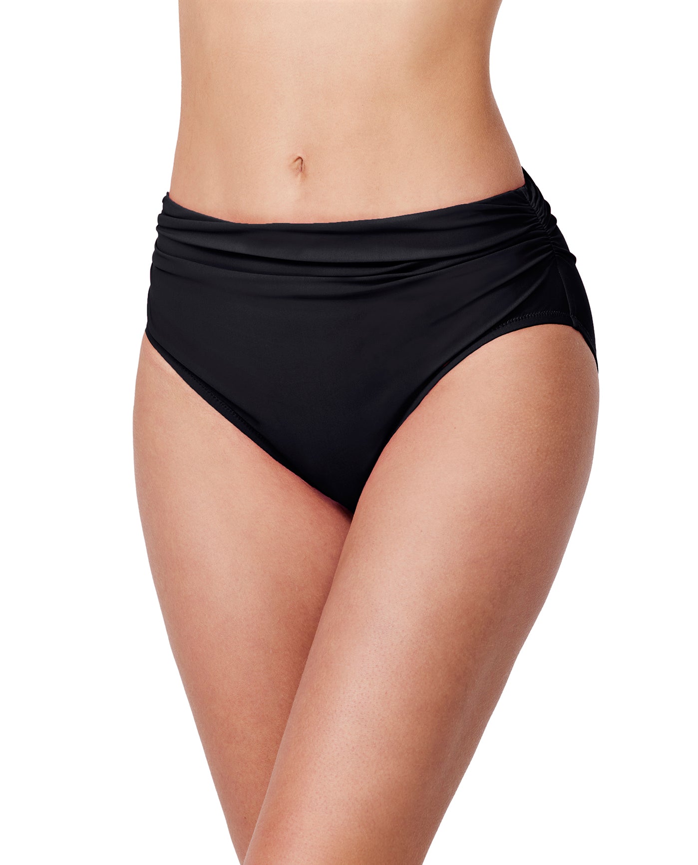 Tutti Frutti Shirred Mid Rise Swim Bottom
