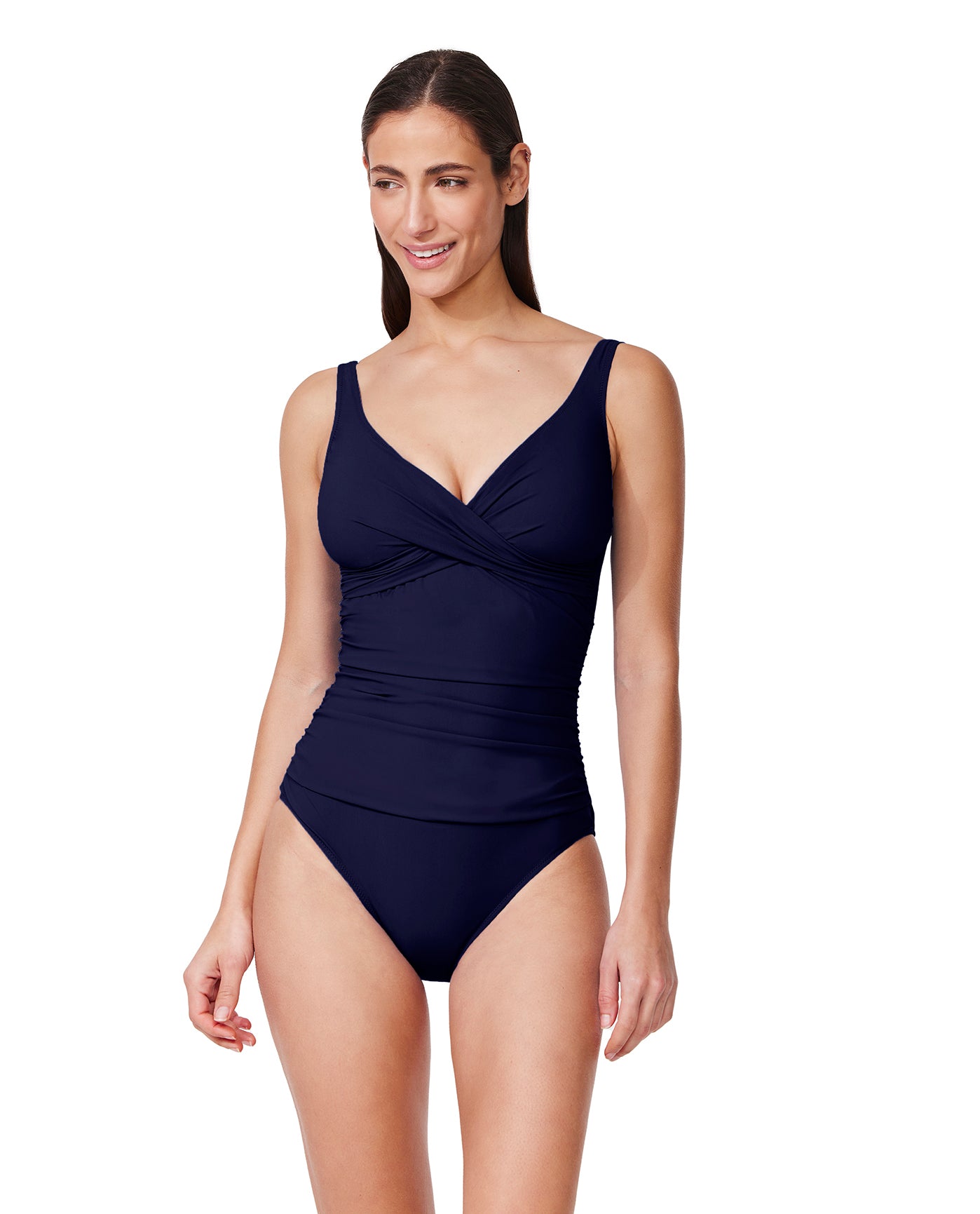 Tutti Frutti Twist Front V-Neck One Piece