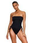 Maillot de bain une pièce bandeau Midnight - Noir