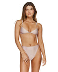 Haut de bikini col V Vacation Mode - Mu' pastel