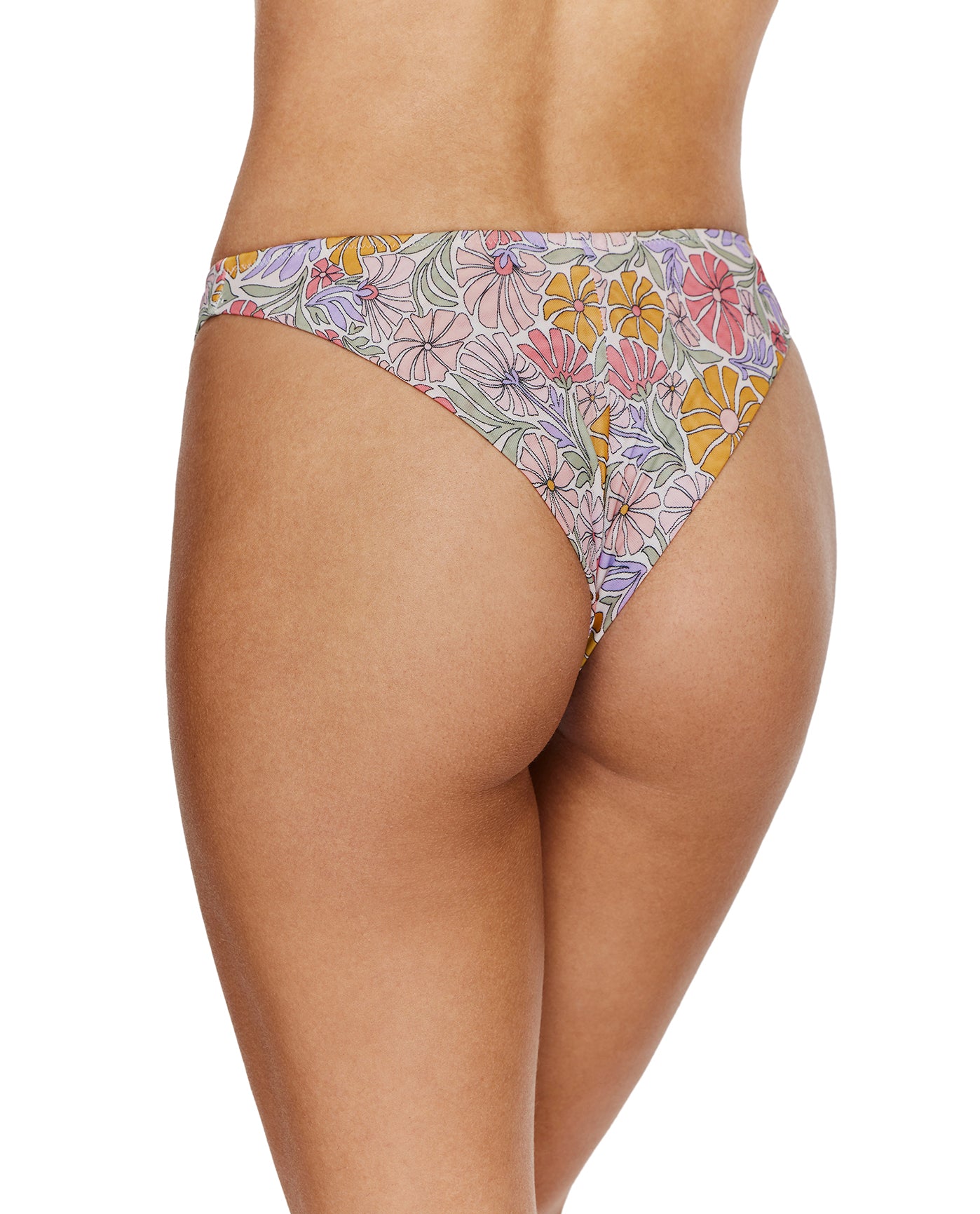 Soft Bloom Bikini Bottom-Multi