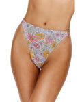 Bas de bikini taille haute Soft Bloom - Multicolore