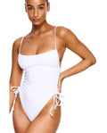 Vacay Mode Adjustable One Piece-White