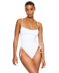 Vacay Mode Adjustable One Piece-White