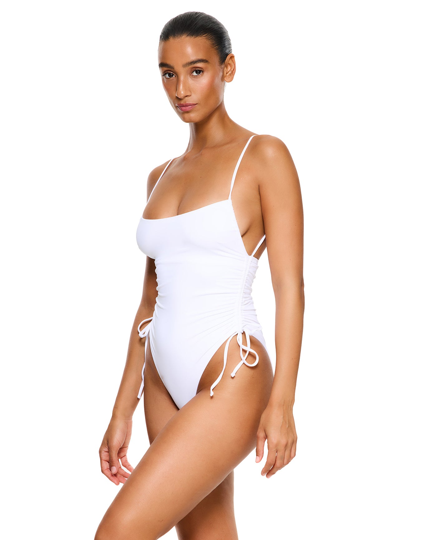 Vacay Mode Adjustable One Piece-White