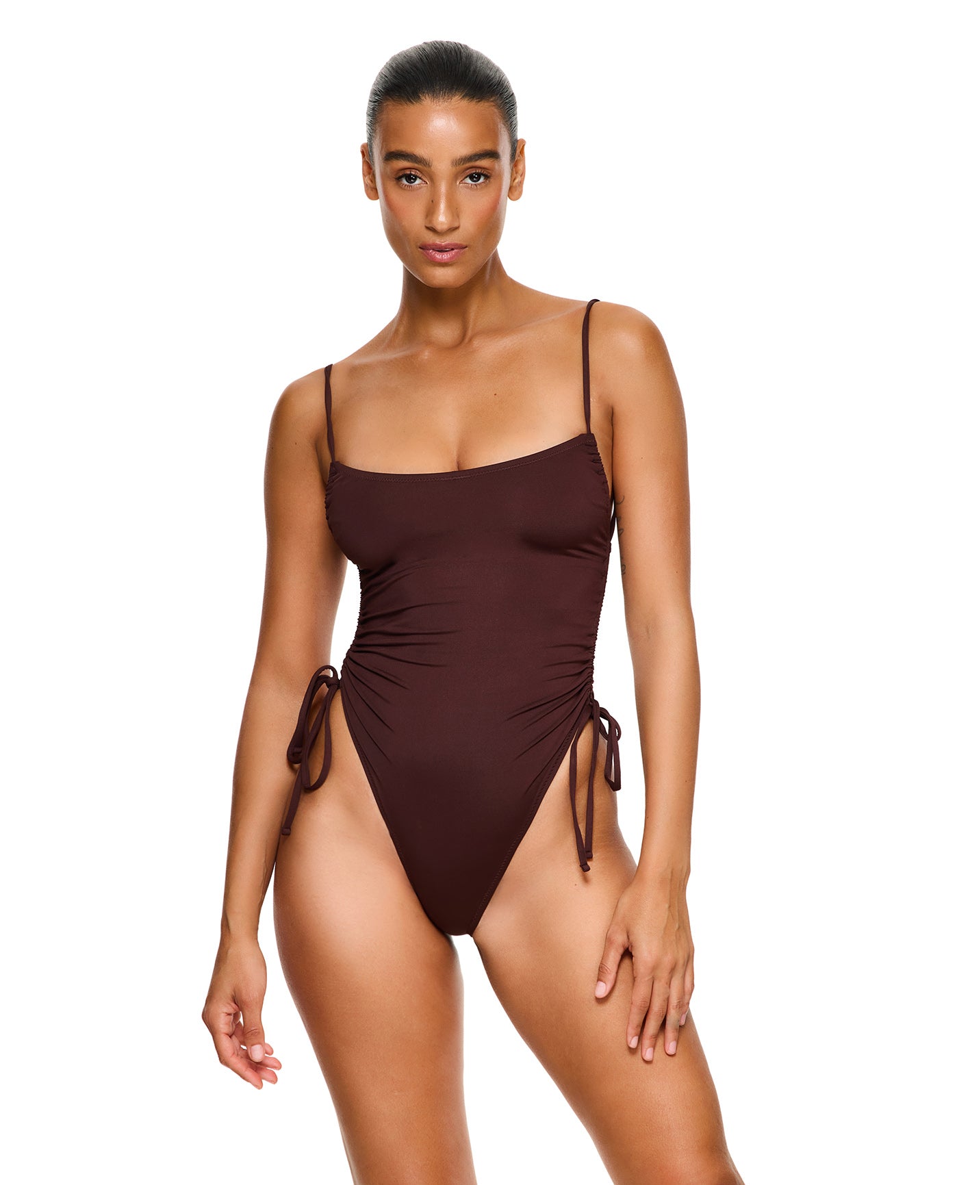Vacay Mode Adjustable One Piece-Brown