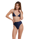 Satin Touch Triangle Bikini Top