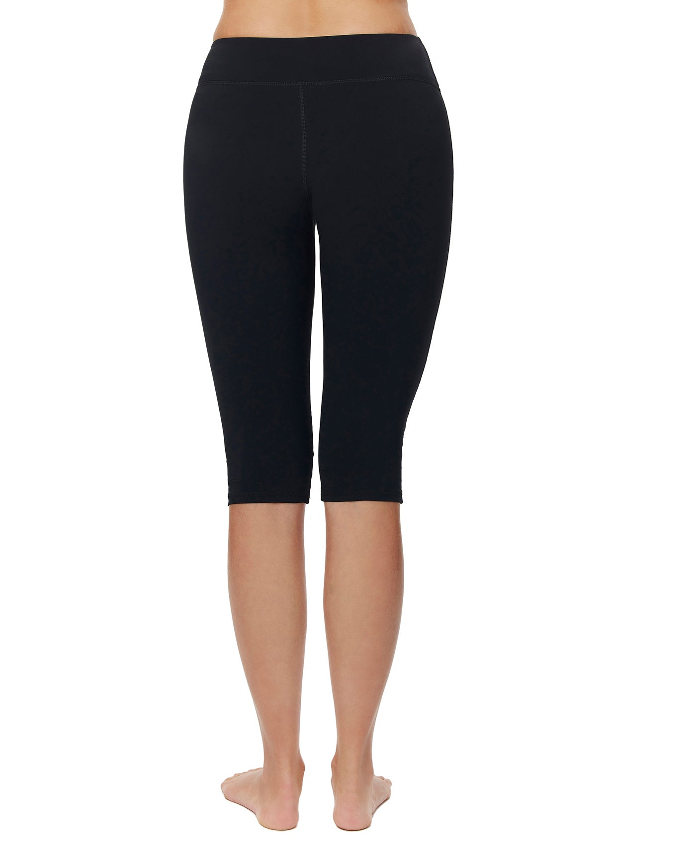 Modest Short Swim Leggings-Black