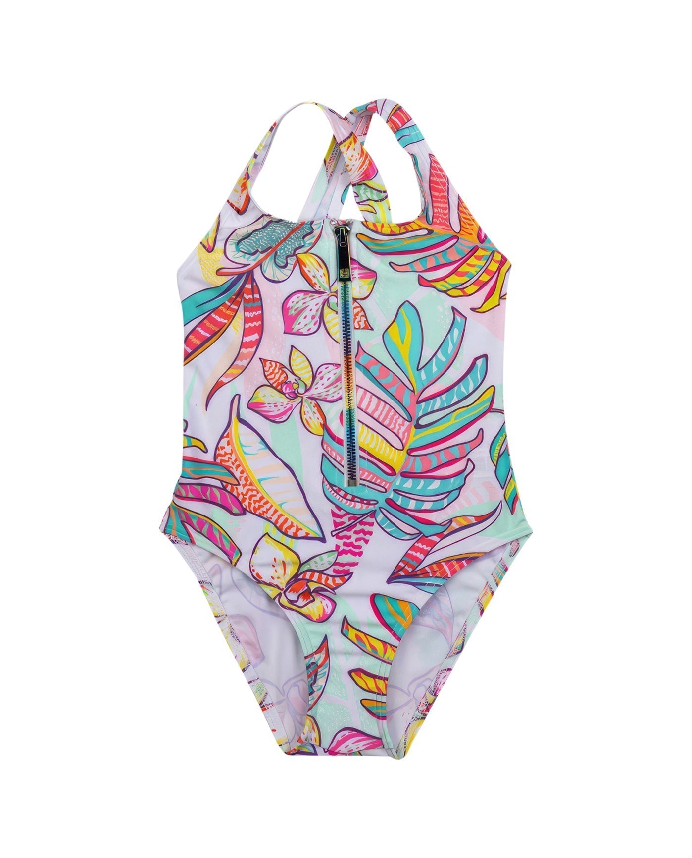 Gottex Kids Palm Island Round Neck One Piece Swimsuit One Piece