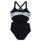 Back View Of Gottex Kids Duo Round Neck One Piece Swimsuit | GOTTEX KIDS DUO