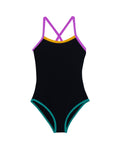 Pix Round Neck One Piece Swimsuit