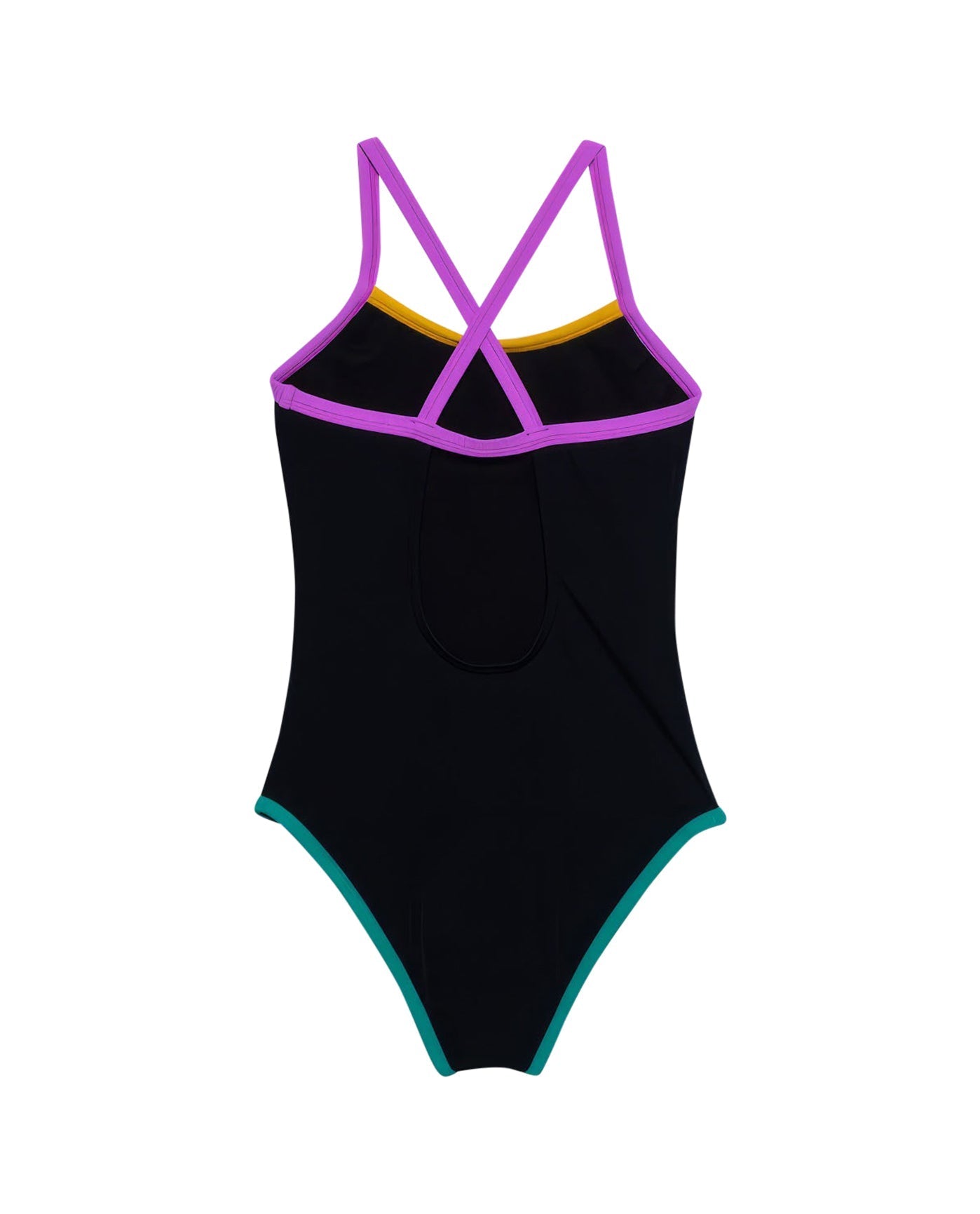 Back View Of Gottex Kids Pix Round Neck One Piece Swimsuit | GOTTEX KIDS PIX