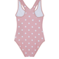 Back View Of Dot Dot Dot  Racerback One Piece  | pink
