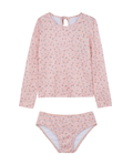 Ditsy Dream Textured Long Sleeve Rash Guard Set