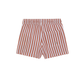 Back View Of Boys 2 Match Drawstring Swim Shorts | white-terraco
