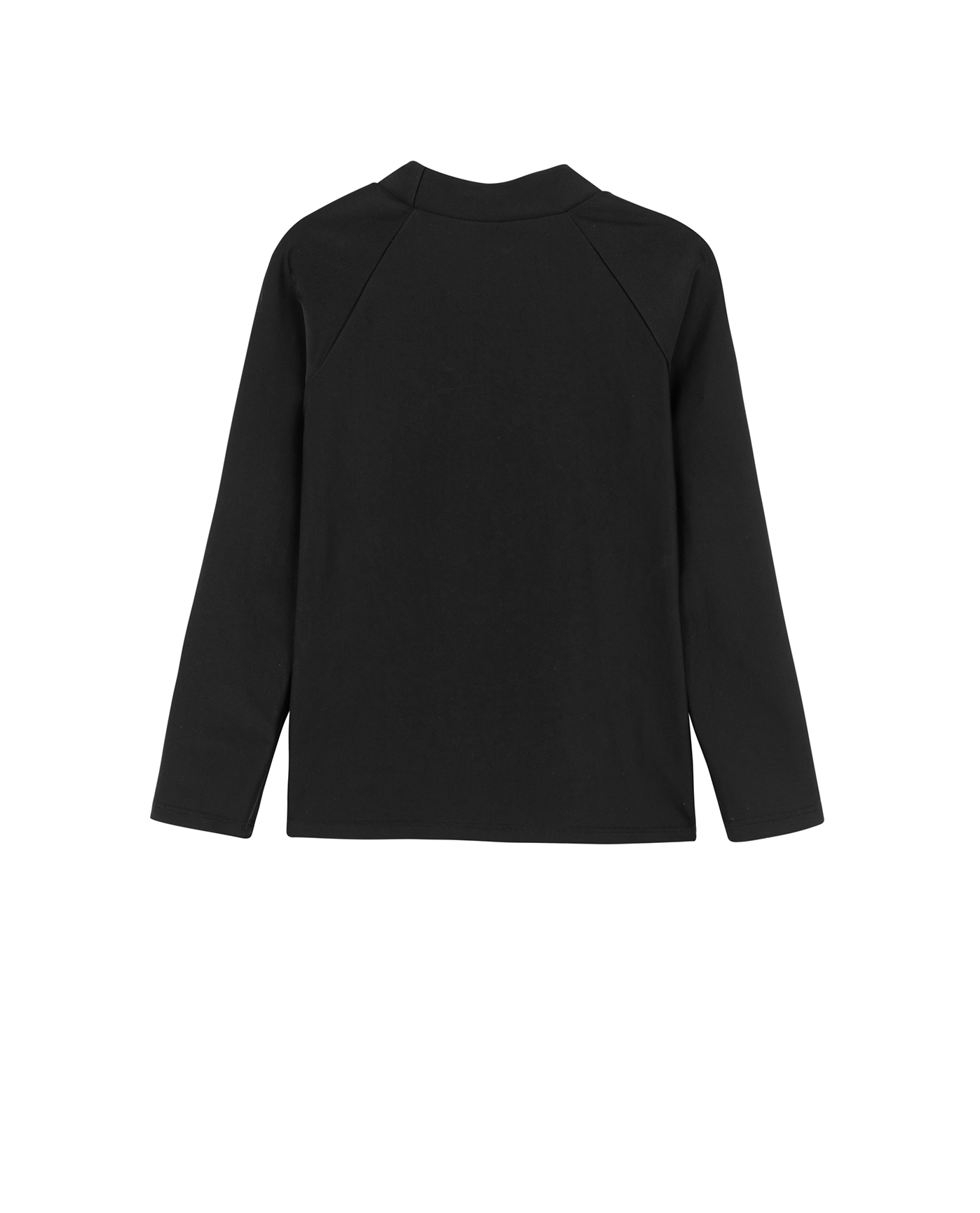 Boys 2 Match Long Sleeve Swim Shirt - Black