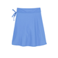 Back View Of Sea Solids Swim Skirt with Inner Short | blue
