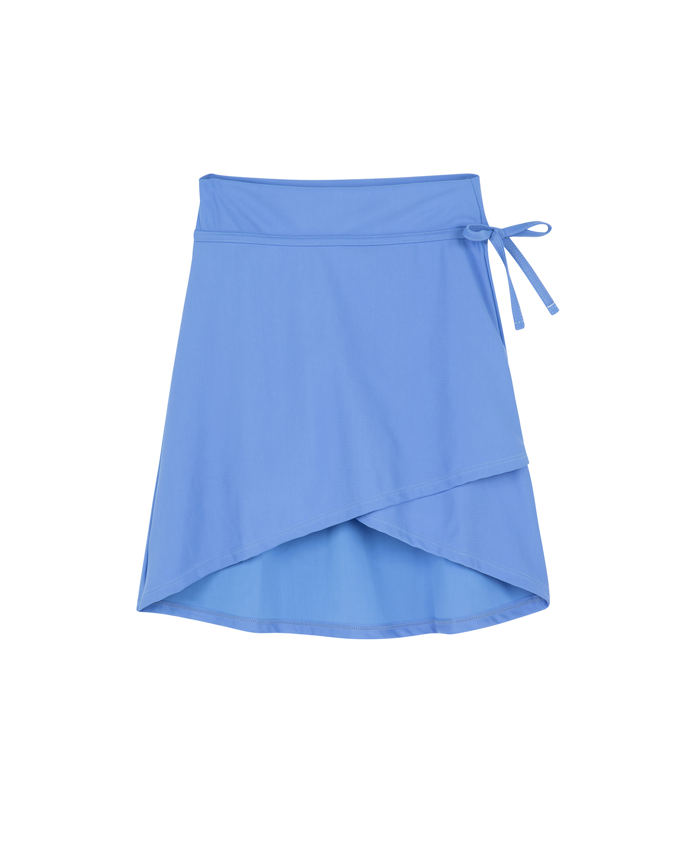 Front View Of Sea Solids Swim Skirt with Inner Short | blue