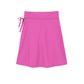 Back View Of Sea Solids Swim Skirt with Inner Short | sea-pink