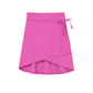 Front View Of Sea Solids Swim Skirt with Inner Short | sea-pink