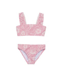 California Dreams Textured Swim Set-Pink